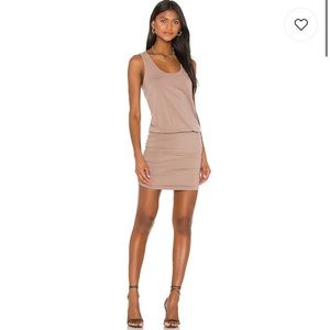 Bobi draped modal jersey dress in Java